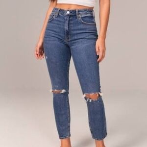 Abercrombie & Fitch Curve Love The Skinny High Rise